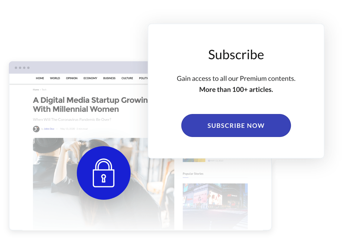 StakHub Content Locker Feature